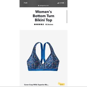 Patagonia Women’s Bottom Turn Bikini Top!
